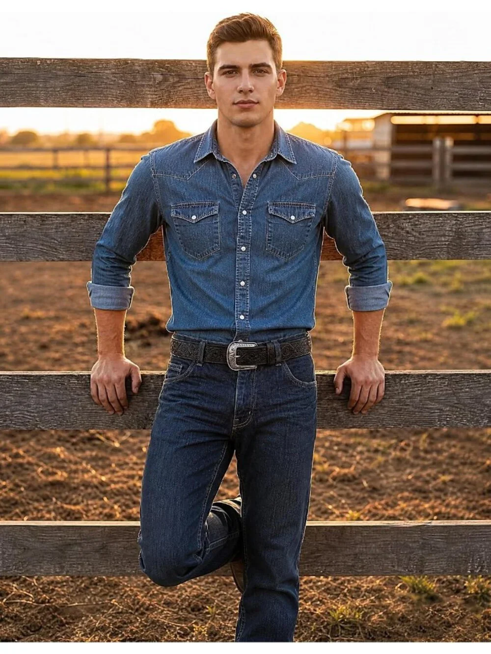 N/A men western